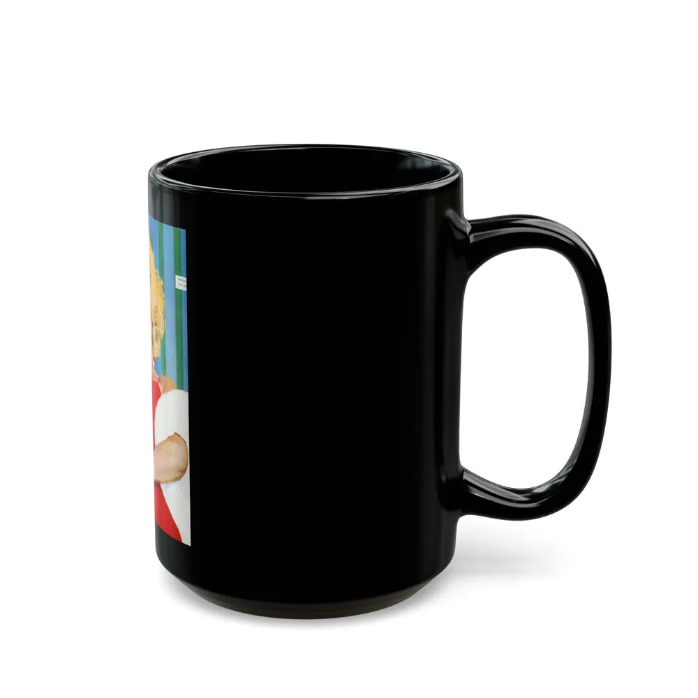 Bring Back the Bride, The Saturday Evening Post, 7 september 1957 - Black Coffee Mug-Go Mug Yourself