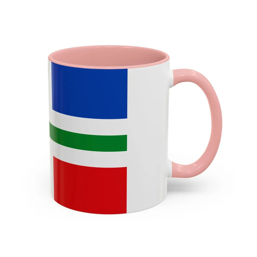 Flag of Groningen Netherlands - Accent Coffee Mug-Go Mug Yourself