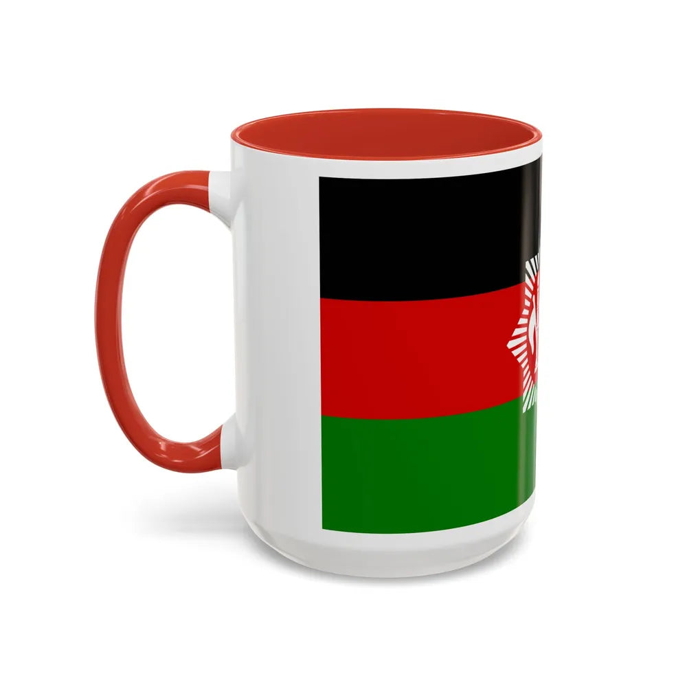 Flag of Afghanistan 1928 - Accent Coffee Mug-Go Mug Yourself