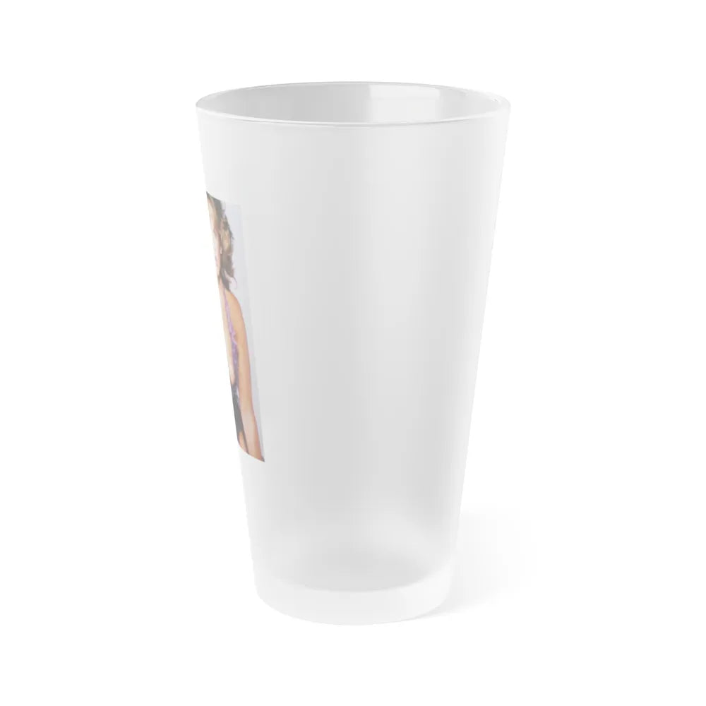 Linda Blair #236 - Partially Topless (Vintage Female Icon) Frosted Pint 16oz-Go Mug Yourself