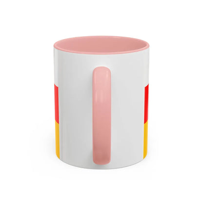 Flag of Erding Germany - Accent Coffee Mug-Go Mug Yourself