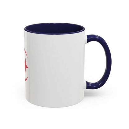 Naval Ensign of Algeria - Accent Coffee Mug-Go Mug Yourself