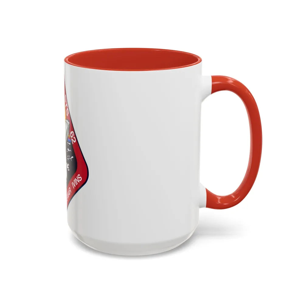 STS 62 (NASA) Accent Coffee Mug-Go Mug Yourself