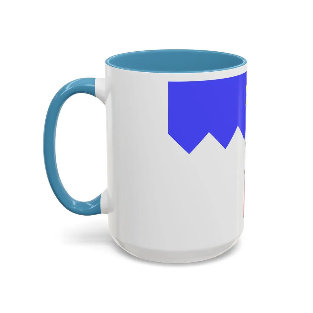 Flag of Gharb Malta - Accent Coffee Mug-Go Mug Yourself