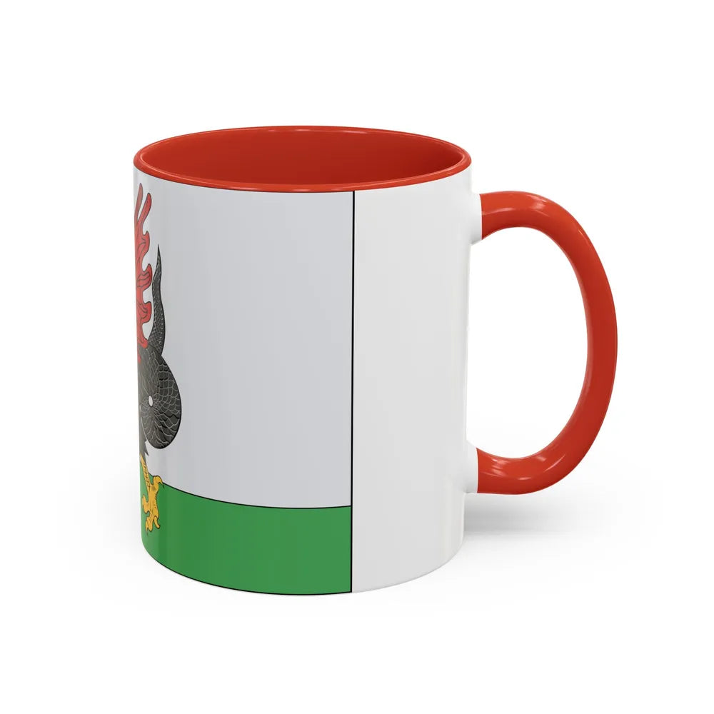 Flag of Kazan Russia - Accent Coffee Mug-Go Mug Yourself