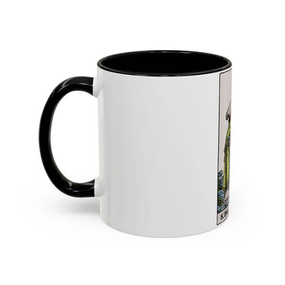 The King of Cups (Tarot Card) Accent Coffee Mug-Go Mug Yourself