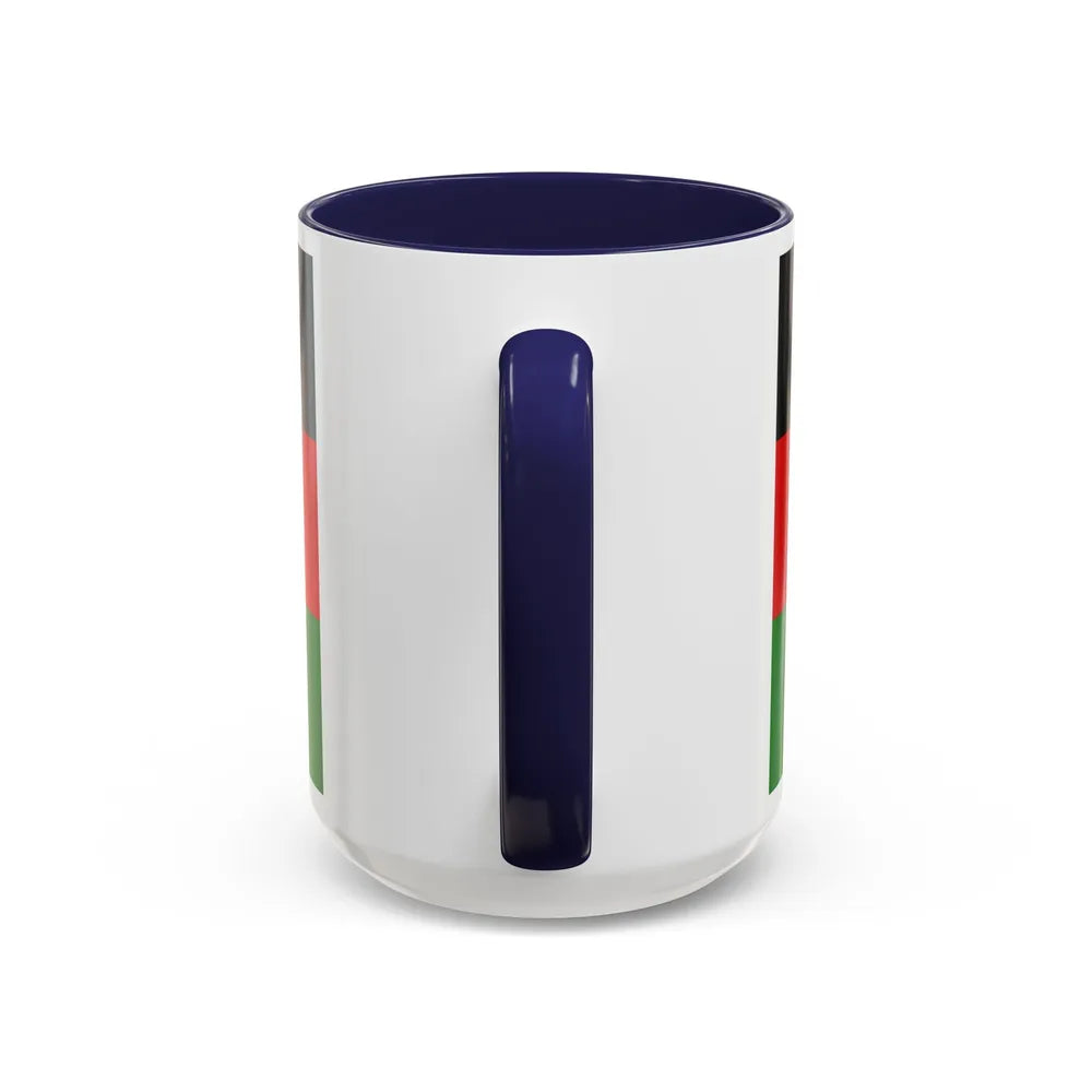 Flag of Afghanistan 1928 - Accent Coffee Mug-Go Mug Yourself