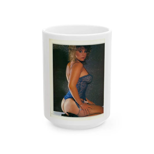 Linda Blair #213 (Vintage Female Icon) White Coffee Mug-15oz-Go Mug Yourself