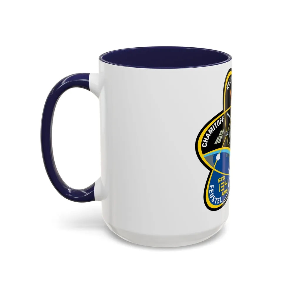 STS 134 (NASA) Accent Coffee Mug-Go Mug Yourself