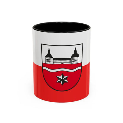 Flag of Gotha Germany - Accent Coffee Mug-11oz-Black-Go Mug Yourself