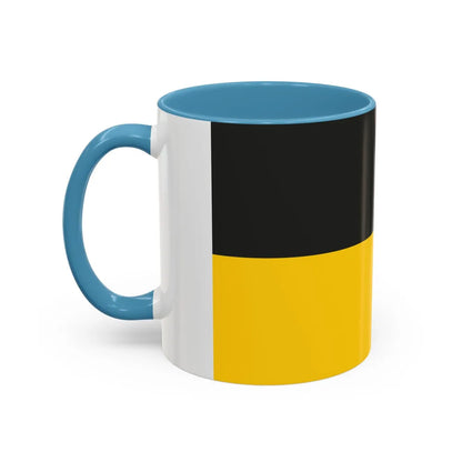 Flag of Gera Germany - Accent Coffee Mug-Go Mug Yourself