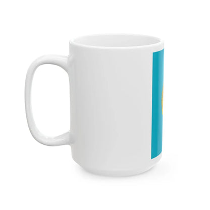 Kazakh Passport - White Coffee Mug-Go Mug Yourself