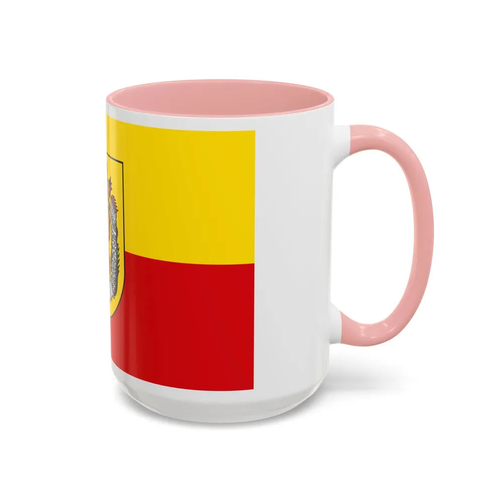 Flag of Diepholz Germany - Accent Coffee Mug-Go Mug Yourself