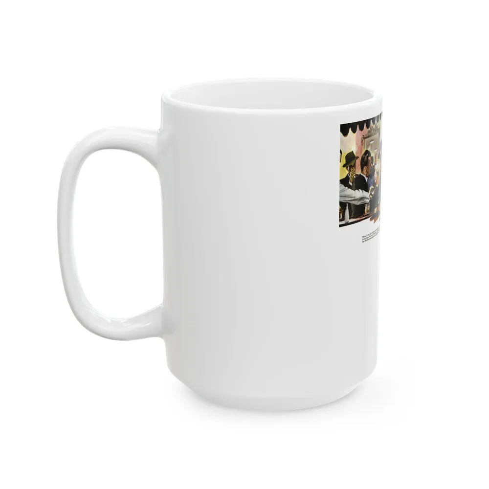 Deadfall, 1949 - White Coffee Mug-Go Mug Yourself