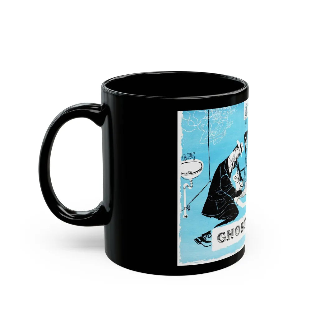 Ghosts, Bluebook Magazine, November 1953 - Black Coffee Mug-Go Mug Yourself