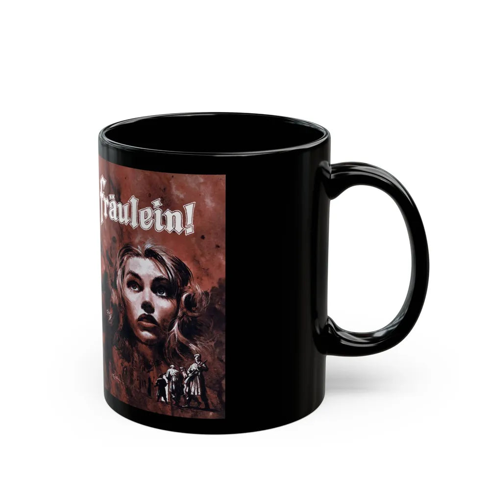 Fraulein!, Male magazine, September 1956 - Black Coffee Mug-Go Mug Yourself