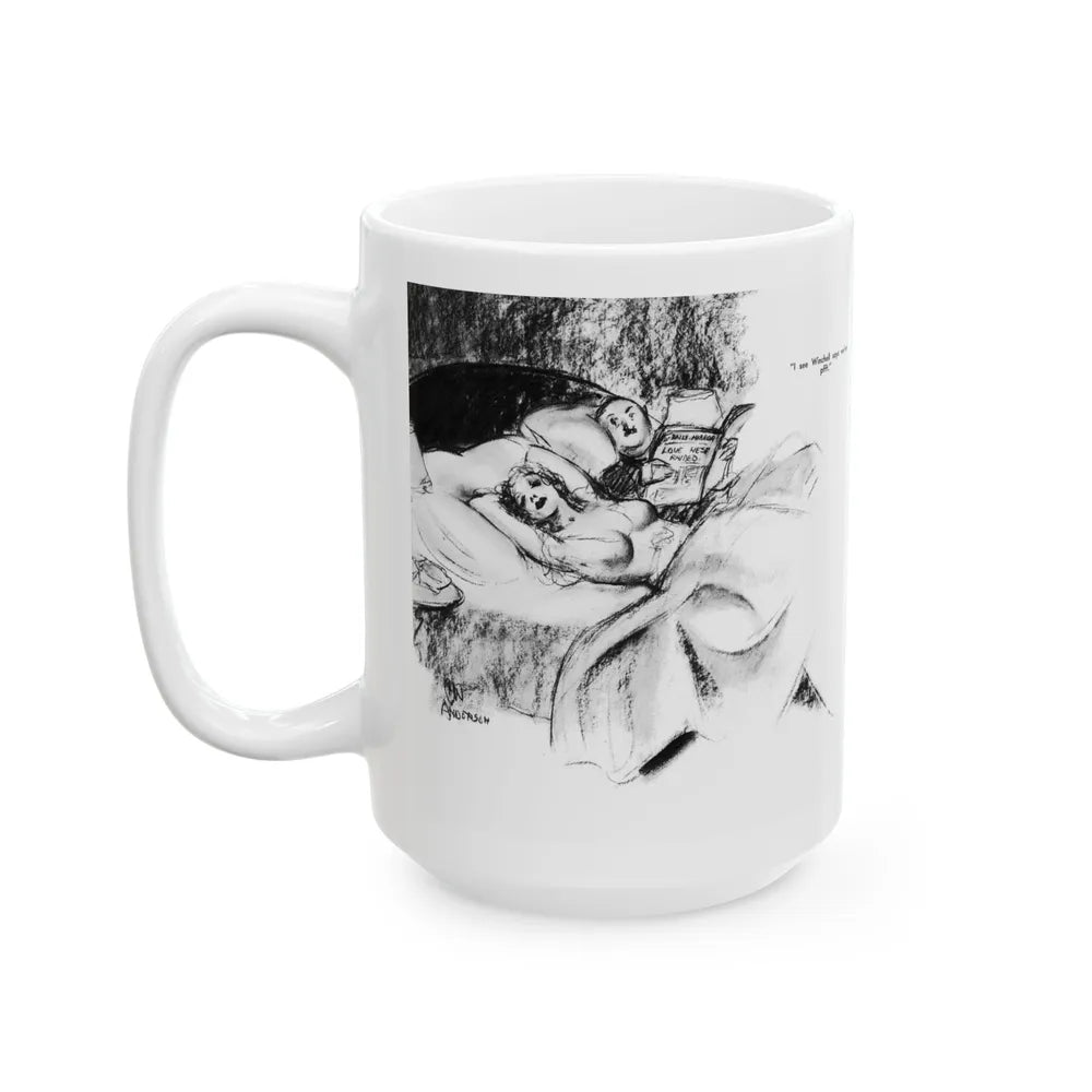 Ballyhoo 1934-01 Image 012-013 - White Coffee Mug-Go Mug Yourself