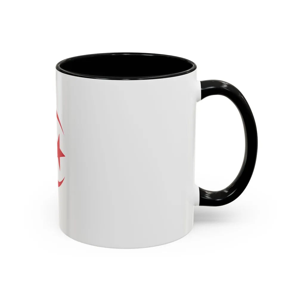 Naval Ensign of Algeria - Accent Coffee Mug-Go Mug Yourself