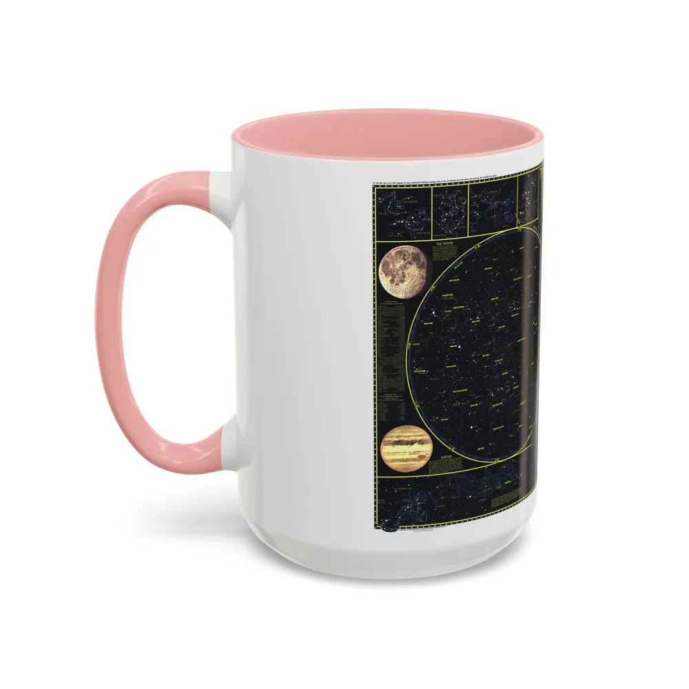 Heavens. The (1970) (Map) Accent Coffee Mug-Go Mug Yourself