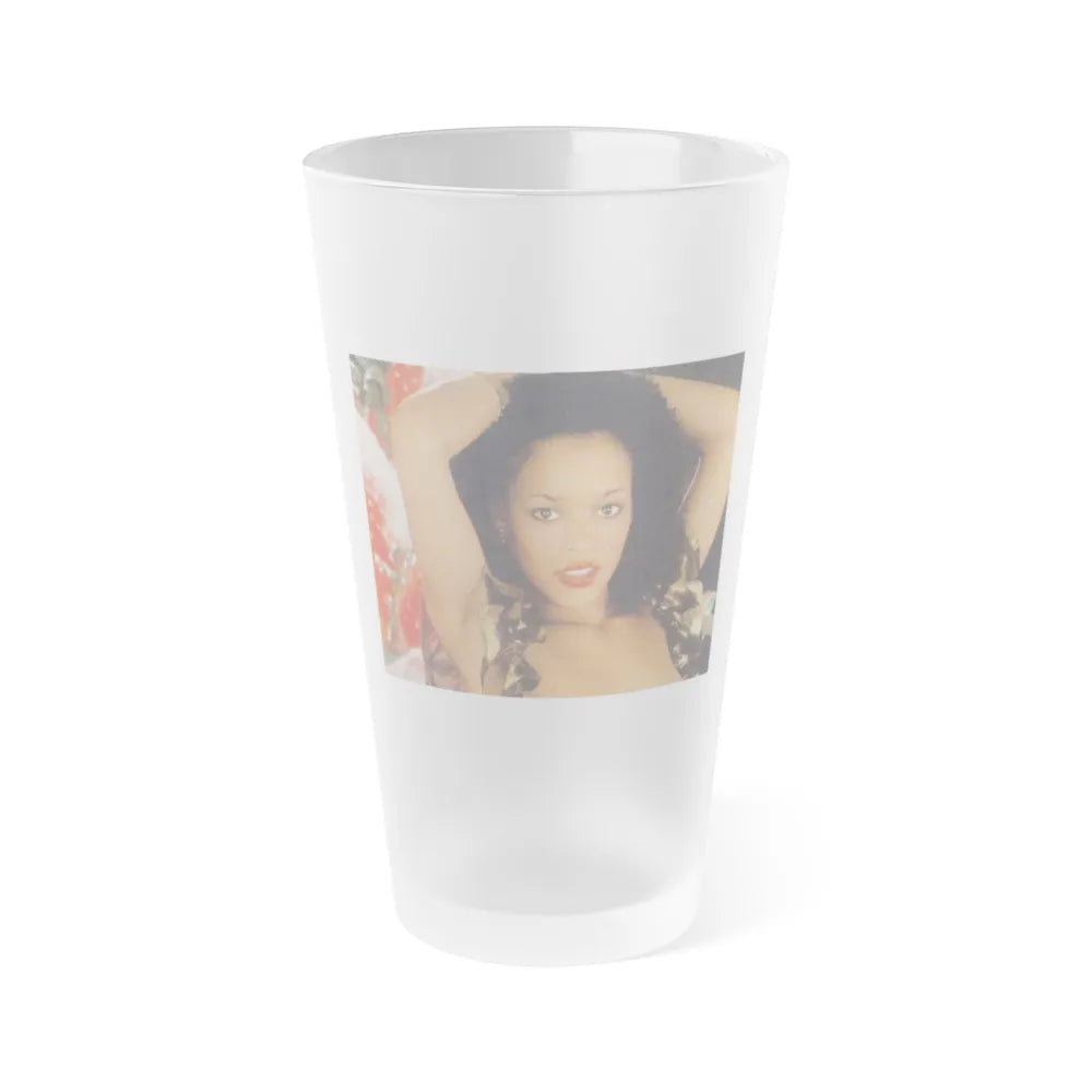 Ola Ray #87 (Vintage Female Icon) Frosted Pint 16oz-16oz-Frosted-Go Mug Yourself