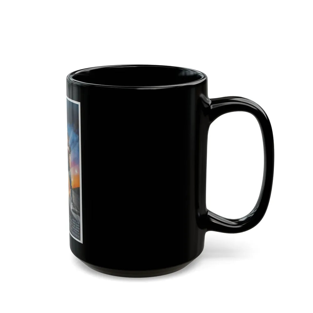 BACK TO THE FUTURE 1985 Movie Poster - Black Coffee Mug-Go Mug Yourself