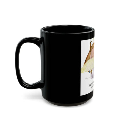 Bait for a Bachelor, 1956 - Black Coffee Mug-Go Mug Yourself