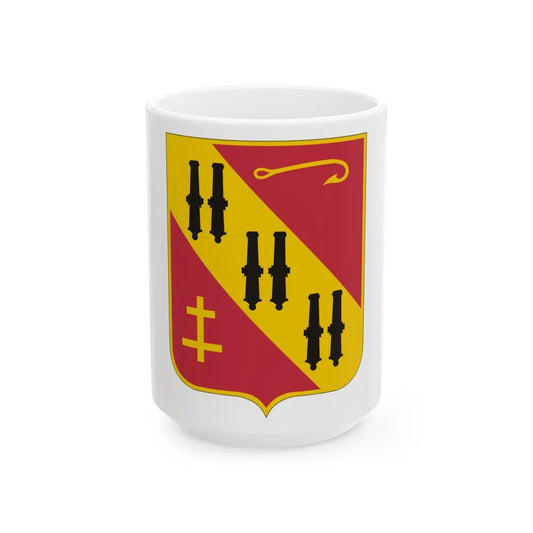 5th Air Defense Artillery (U.S. Army) White Coffee Mug-15oz-Go Mug Yourself