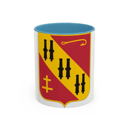 5th Air Defense Artillery (U.S. Army) Accent Coffee Mug 11oz Light Blue - Go Mug Yourself