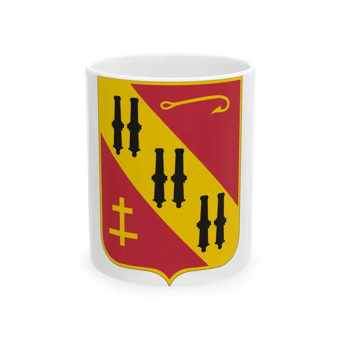 5th Air Defense Artillery (U.S. Army) White Coffee Mug 11oz - Go Mug Yourself