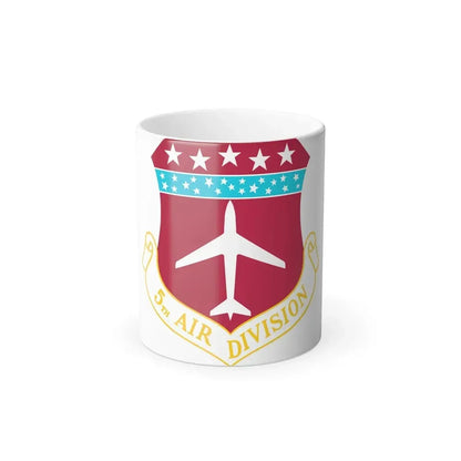5th Air Division (U.S. Air Force) Color Changing Coffee Mug 11oz - Go Mug Yourself
