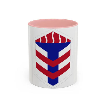 5th Armored Brigade (U.S. Army) Accent Coffee Mug 11oz Pink - Go Mug Yourself
