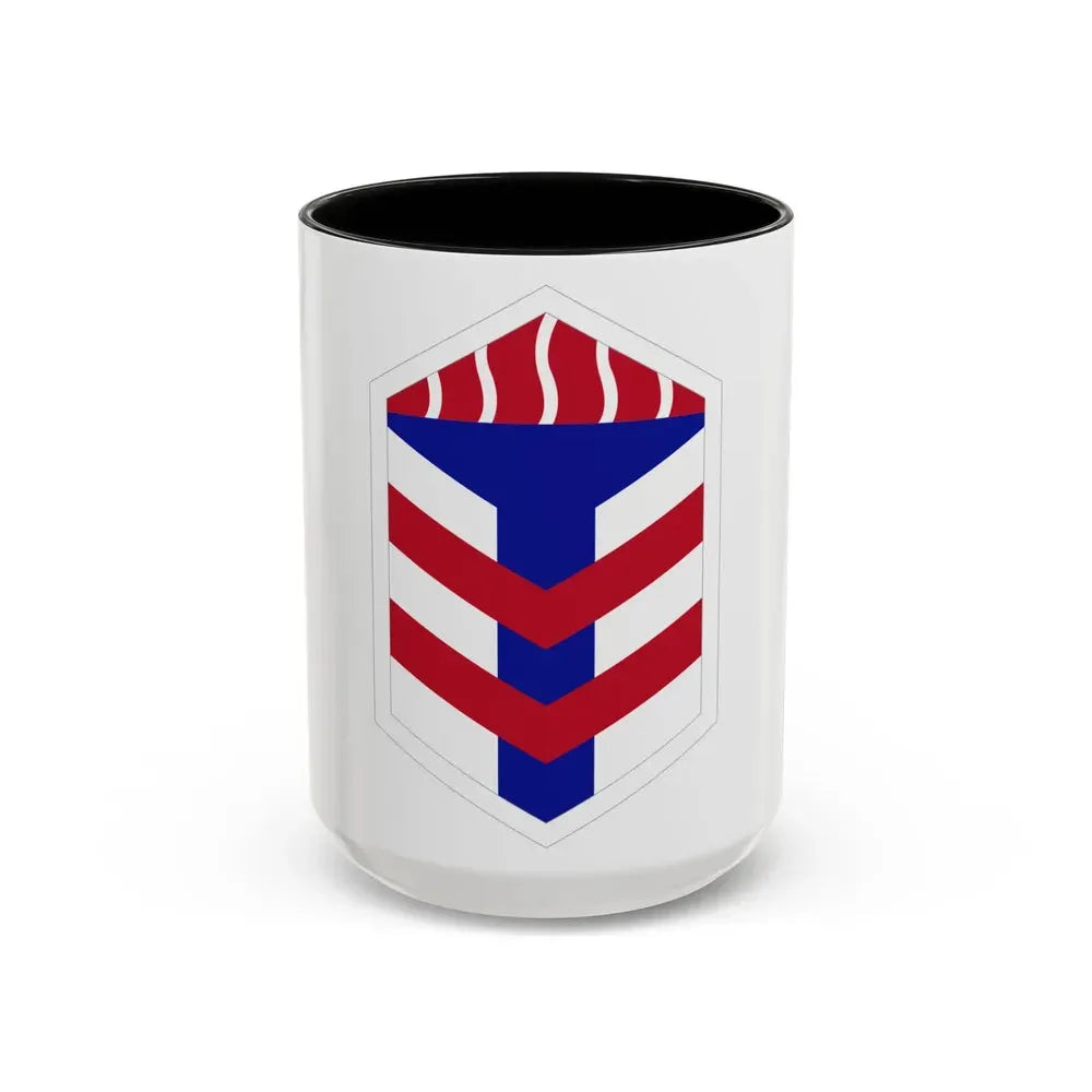 5th Armored Brigade (U.S. Army) Accent Coffee Mug 15oz Black - Go Mug Yourself