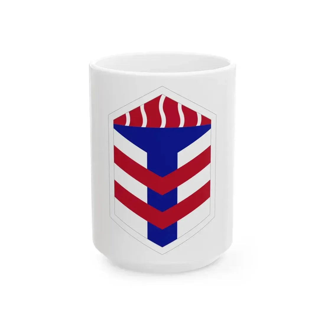 5th Armored Brigade (U.S. Army) White Coffee Mug 15oz - Go Mug Yourself