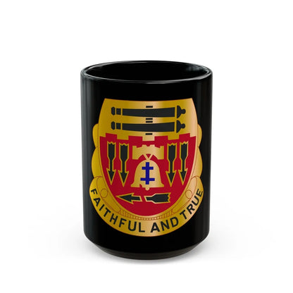 5th Artillery Regiment (U.S. Army) Black Coffee Mug-15oz-Go Mug Yourself