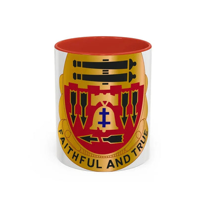 5th Artillery Regiment (U.S. Army) Accent Coffee Mug 11oz Red - Go Mug Yourself