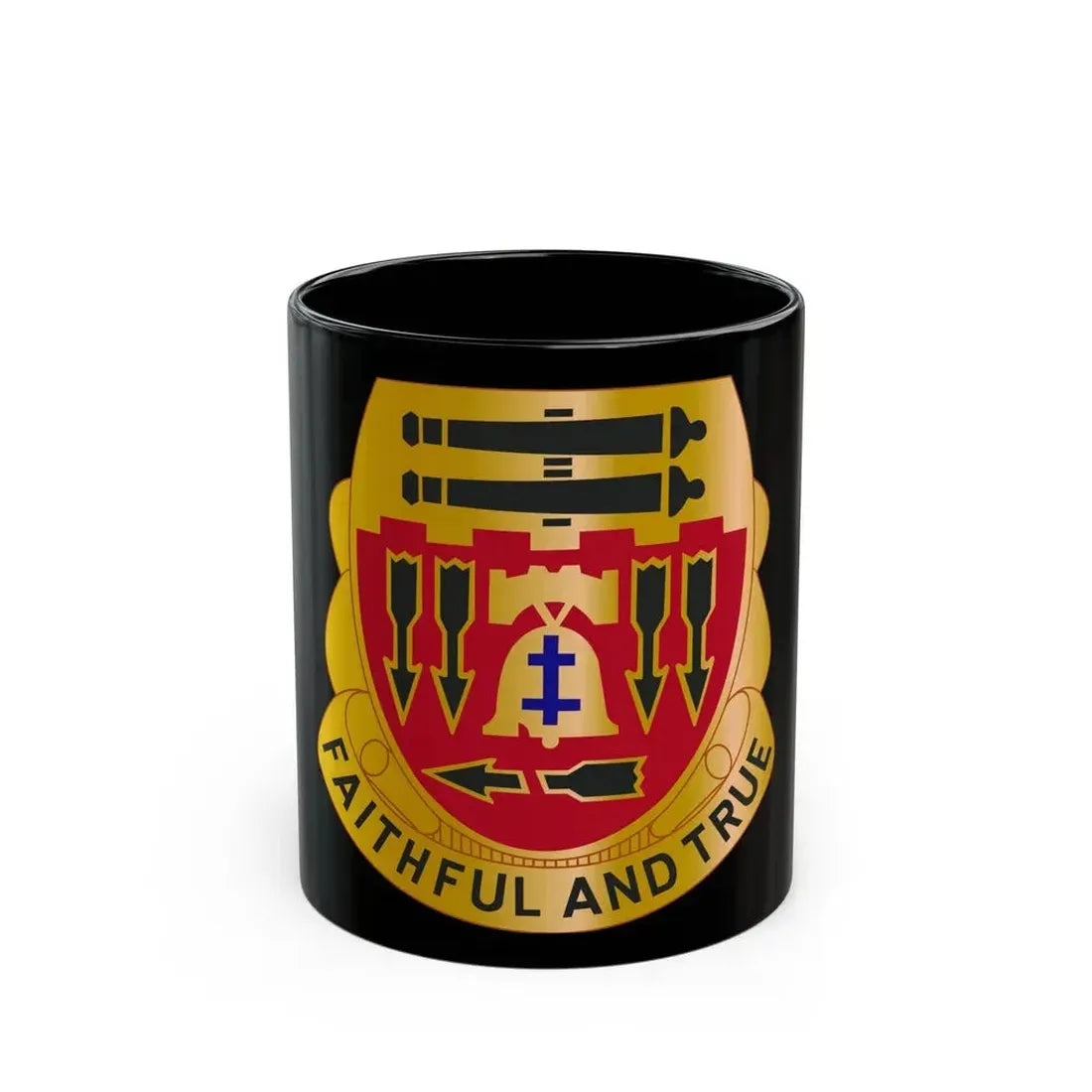 5th Artillery Regiment (U.S. Army) Black Coffee Mug 11oz - Go Mug Yourself