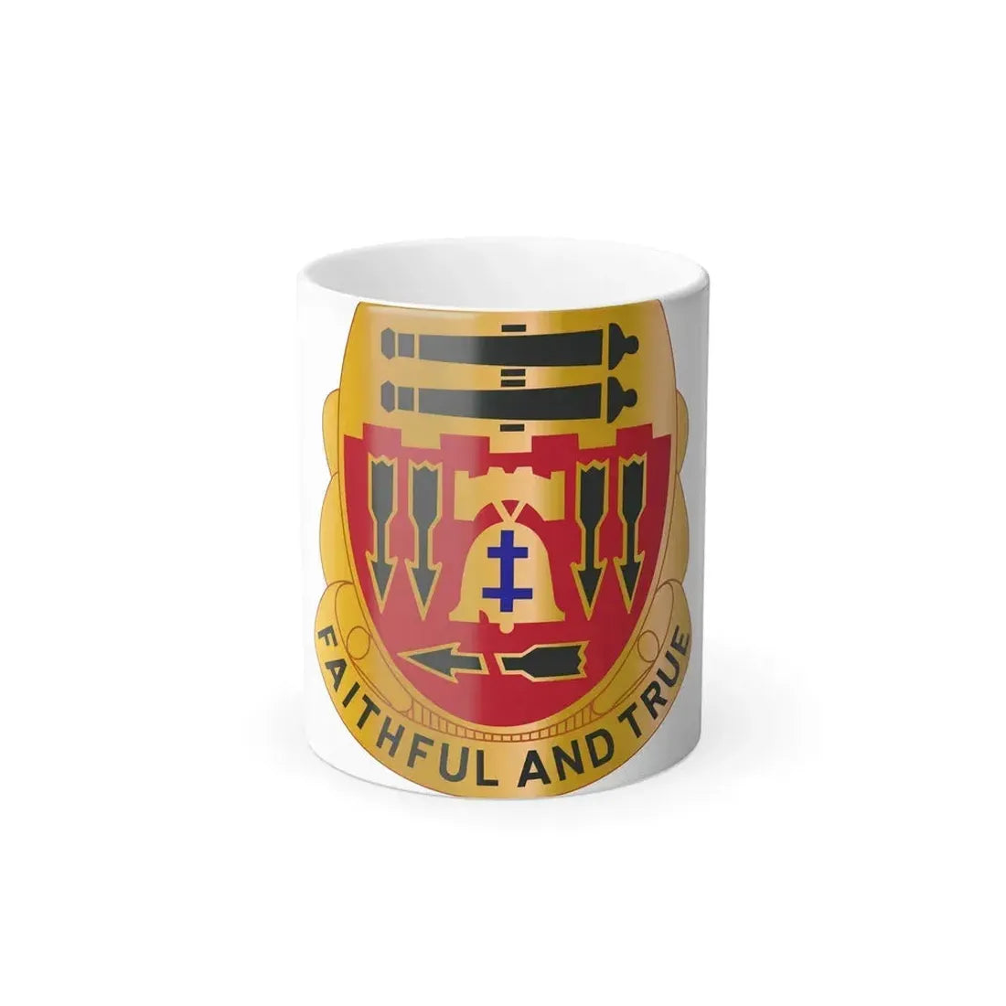 5th Artillery Regiment (U.S. Army) Color Changing Coffee Mug 11oz - Go Mug Yourself
