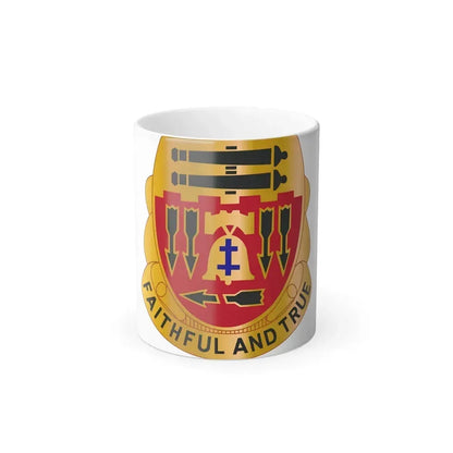 5th Artillery Regiment (U.S. Army) Color Changing Coffee Mug 11oz - Go Mug Yourself