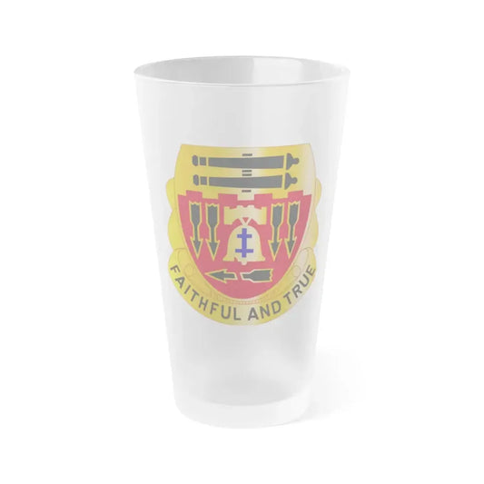 5th Artillery Regiment (U.S. Army) Frosted Pint Glass 16oz Default Title - Go Mug Yourself