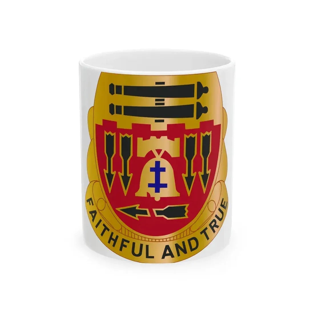 5th Artillery Regiment (U.S. Army) White Coffee Mug 11oz - Go Mug Yourself