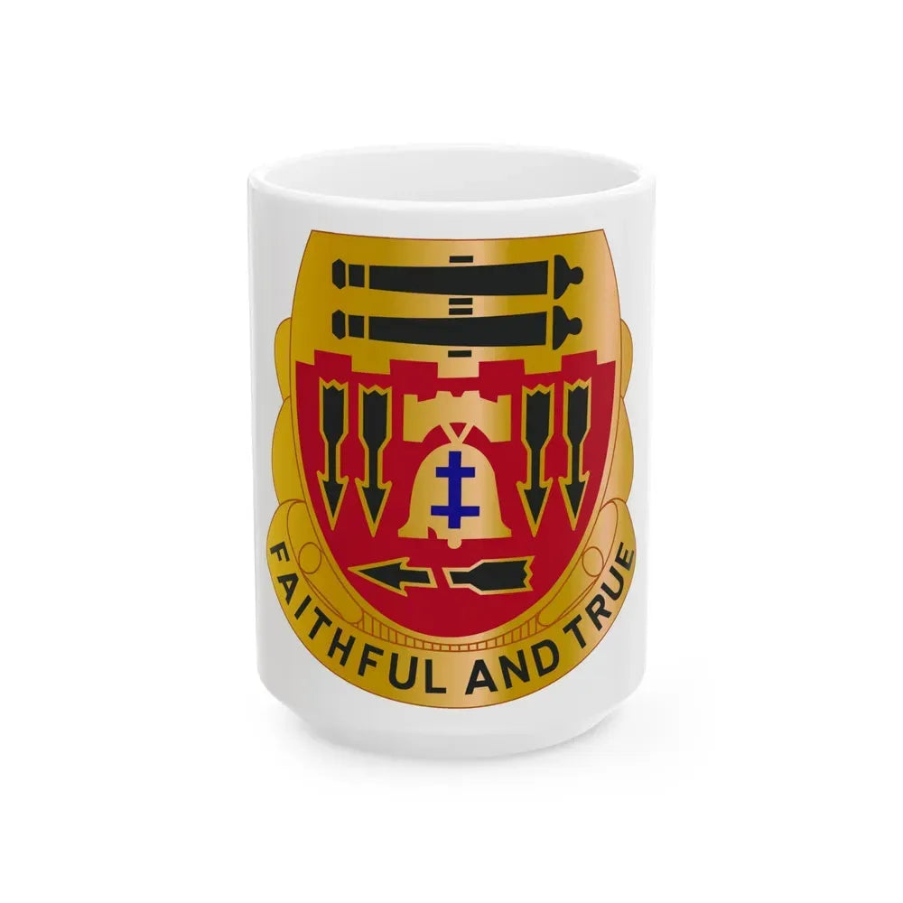 5th Artillery Regiment (U.S. Army) White Coffee Mug 15oz - Go Mug Yourself