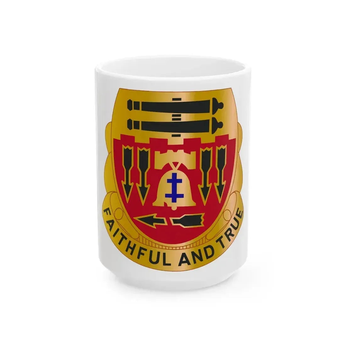 5th Artillery Regiment (U.S. Army) White Coffee Mug 15oz - Go Mug Yourself