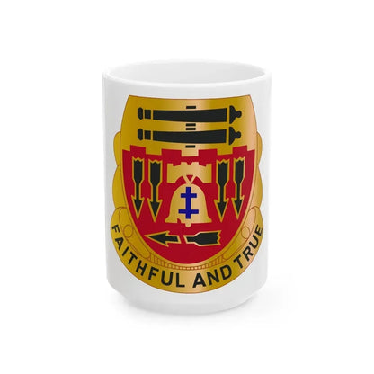 5th Artillery Regiment (U.S. Army) White Coffee Mug 15oz - Go Mug Yourself