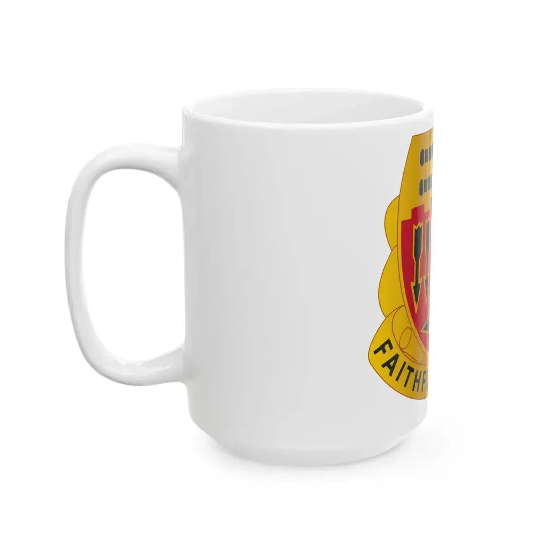 5th Artillery Regiment (U.S. Army) White Coffee Mug - Go Mug Yourself