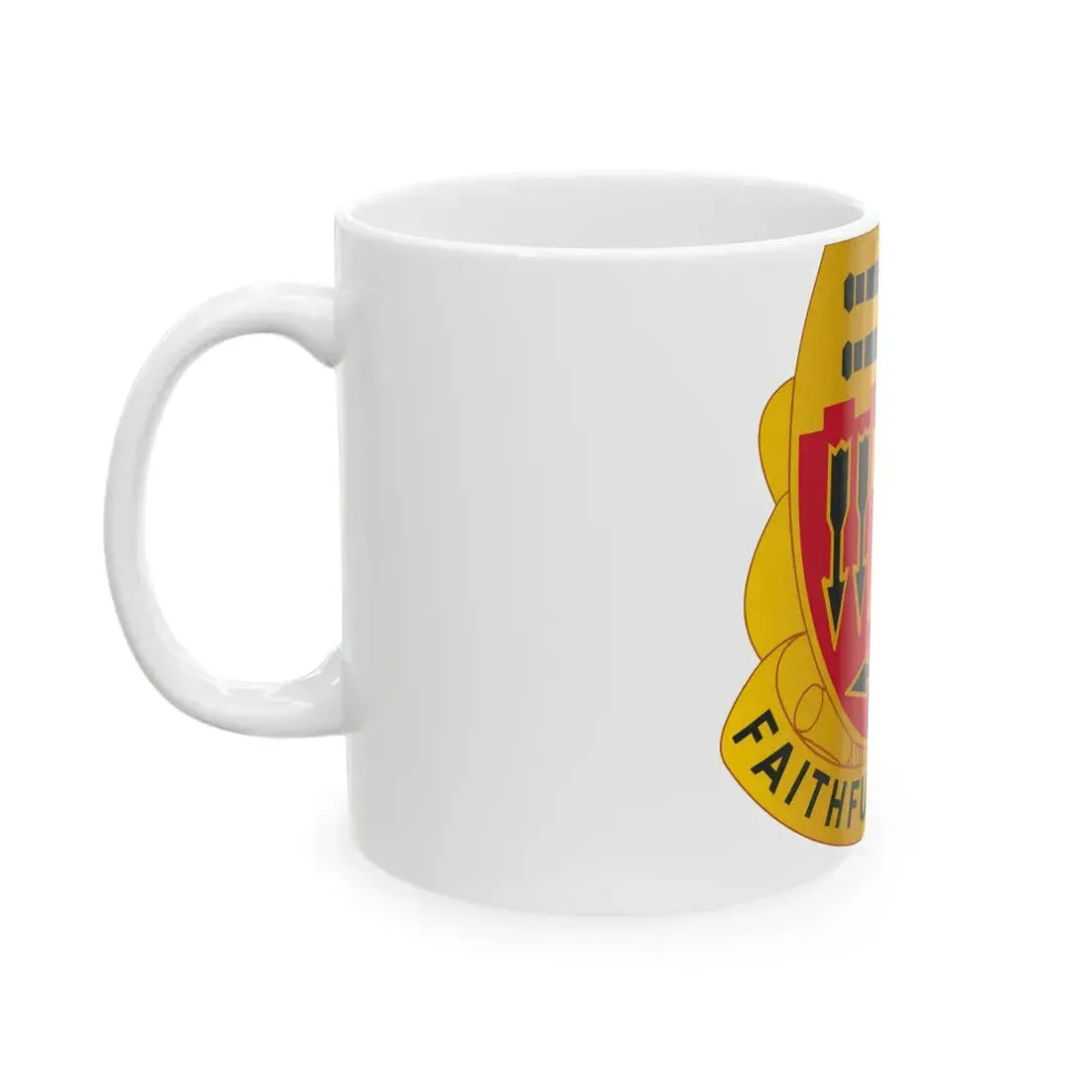 5th Artillery Regiment (U.S. Army) White Coffee Mug - Go Mug Yourself