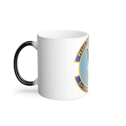 5th Communications Squadron (U.S. Air Force) Color Changing Coffee Mug-Go Mug Yourself