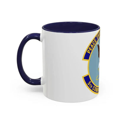 5th Communications Squadron (U.S. Air Force) Accent Coffee Mug - Go Mug Yourself