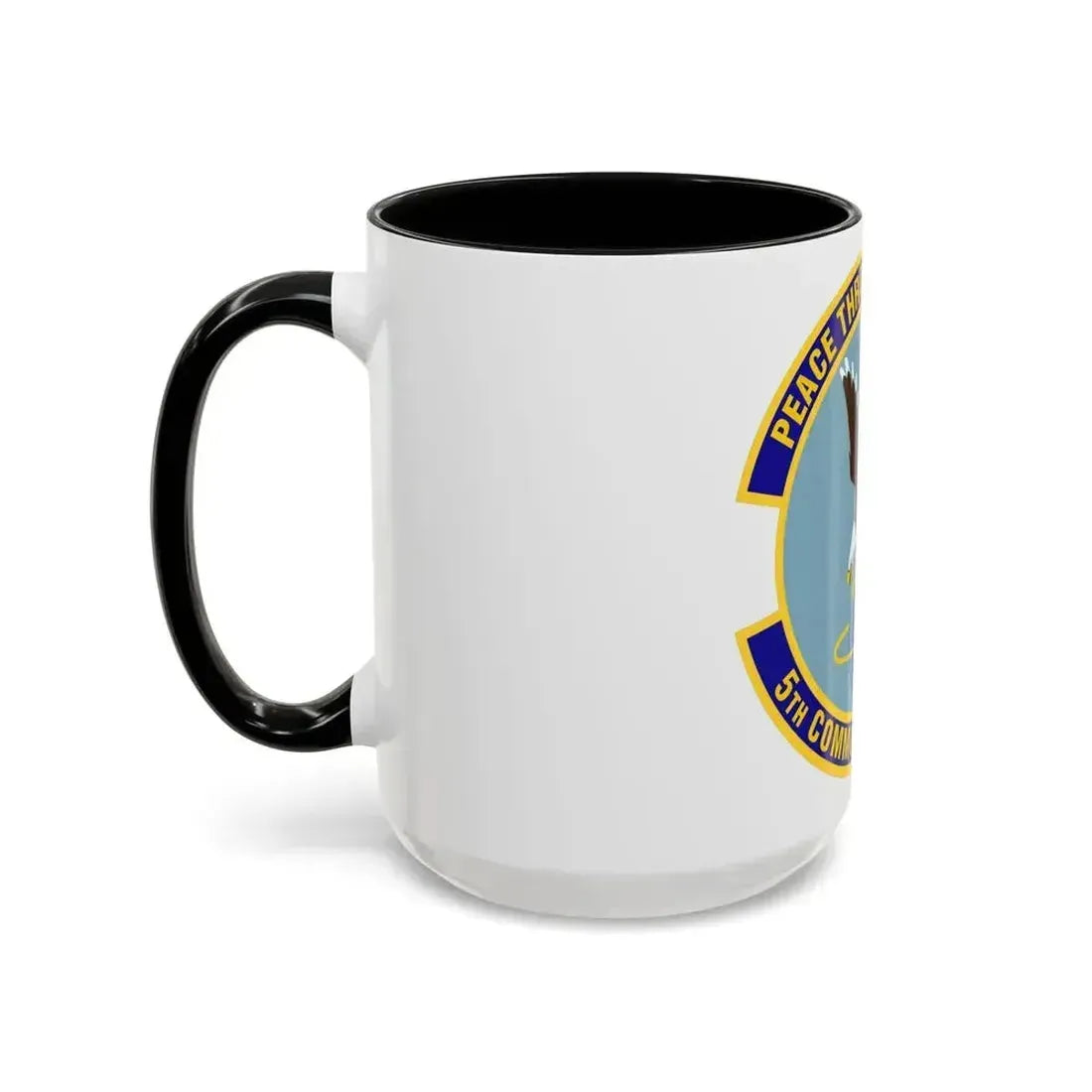 5th Communications Squadron (U.S. Air Force) Accent Coffee Mug - Go Mug Yourself