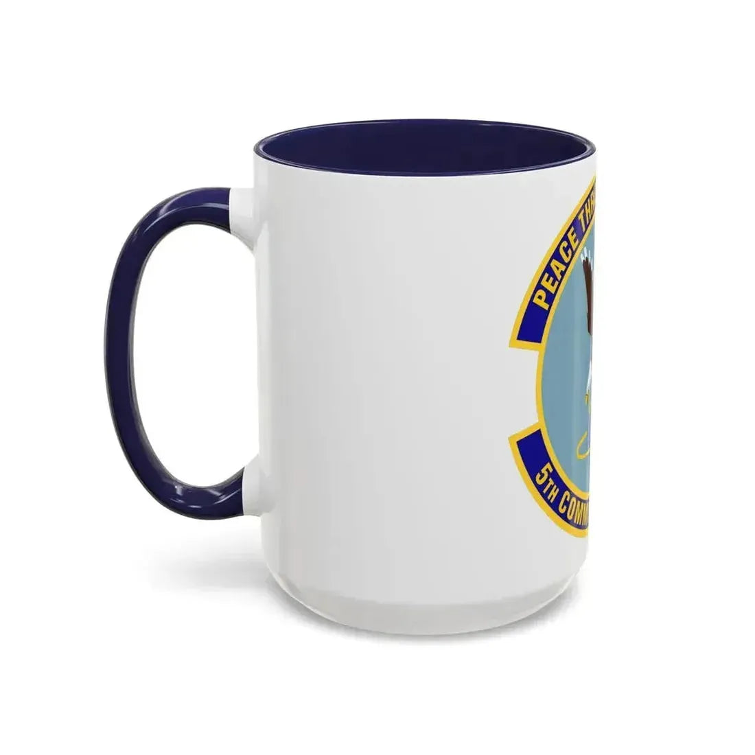 5th Communications Squadron (U.S. Air Force) Accent Coffee Mug - Go Mug Yourself