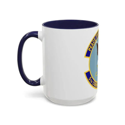 5th Communications Squadron (U.S. Air Force) Accent Coffee Mug - Go Mug Yourself